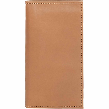 Scully Genuine Leather Secretary Wallet, Tobacco