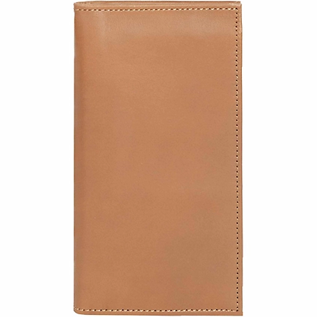 Scully Genuine Leather Secretary Wallet, Tobacco
