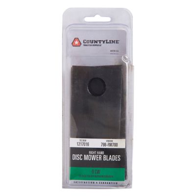 Image showing  4-5/7 in. Disc Mower Blades, Right Hand, 6-Pack