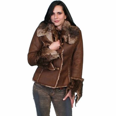 Scully Women's Honey Creek Soft and Luxurious Faux-Fur Jacket