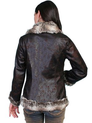 Image showing  Women's Honey Creek Mottled Faux Shearling Jacket