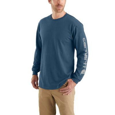 Carhartt Men's Long Sleeve Graphic Logo T-Shirt, K231-984 at Tractor Supply Co.