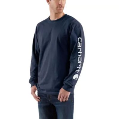 Image showing  Men's Long-Sleeve Graphic Logo T-Shirt