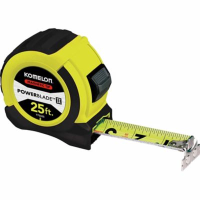 Komelon 25 ft. x 1.06 in. Magnetic Powerblade II Tape Measure