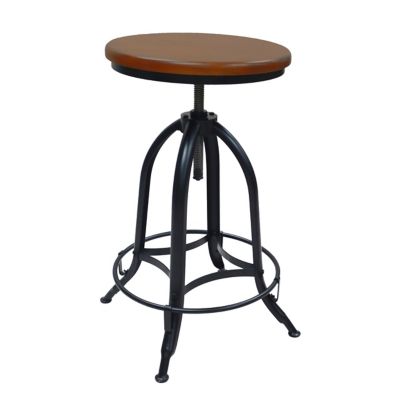 Carolina Chair & Table Blainey Adjustable-Height Backless Stools, 2 pc.