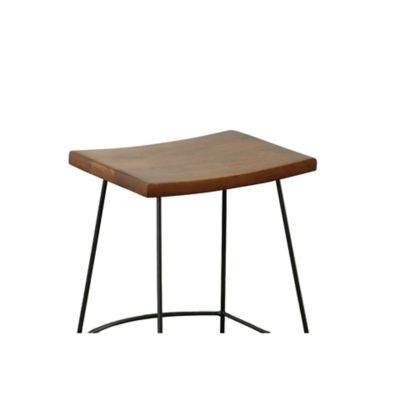 Image showing  Portland Saddle Seat Counter Stool, 24 in.