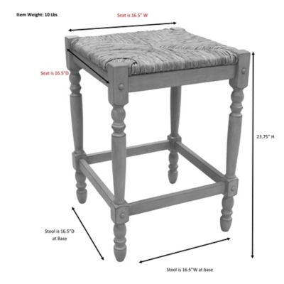Image showing  Thomasville Counter Stool, 23-3/4 in., Chestnut