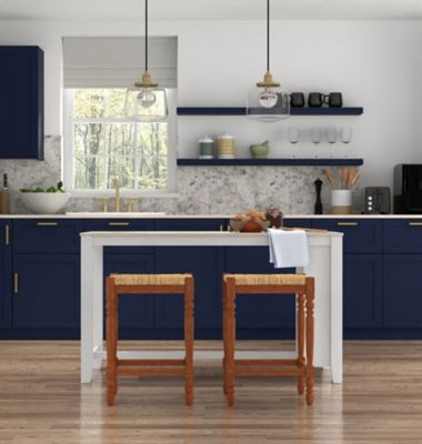 Image showing  Thomasville Counter Stool, 23-3/4 in., Walnut