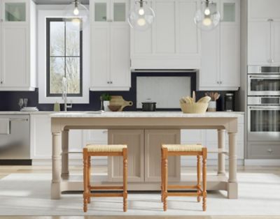 Image showing  Thomasville Counter Stool, 23-3/4 in., Walnut