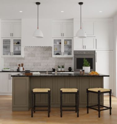 Image showing 5 th Carolina Chair & Table Thomasville Counter Stool, 23-3/4 in., Espresso