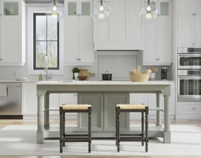 Image showing 6 th Carolina Chair & Table Thomasville Counter Stool, 23-3/4 in., Espresso