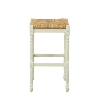 Image showing  Thomasville Bar Stool, 29 in., Antique White