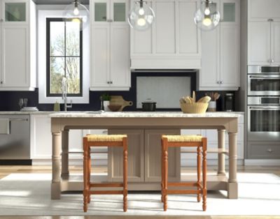 Image showing  Thomasville Bar Stool, 29 in., Walnut