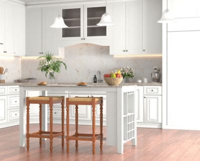 Image showing 5 th Carolina Chair & Table Thomasville Bar Stool, 29 in., Walnut