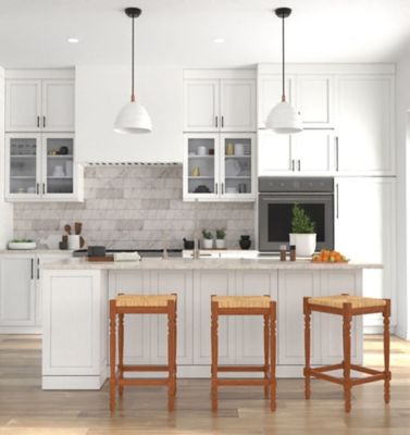 Image showing 6 th Carolina Chair & Table Thomasville Bar Stool, 29 in., Walnut