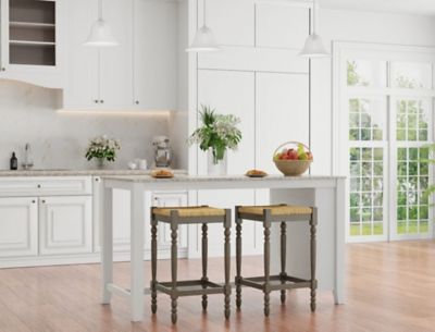 Image showing  Thomasville Bar Stool, 29 in., Weathered Gray