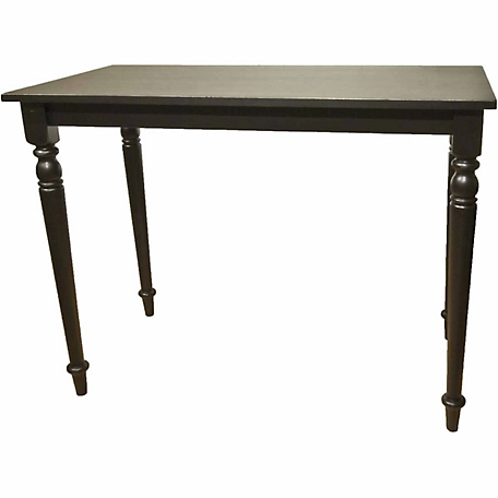 Carolina Chair & Table Rectangular Thomasville Bar Table, Black
