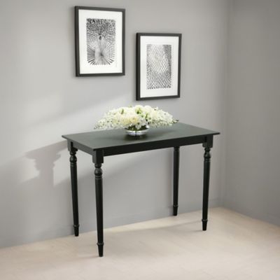 Image showing  Rectangular Thomasville Bar Table, Black