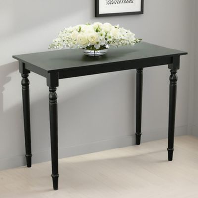Image showing  Rectangular Thomasville Bar Table, Black