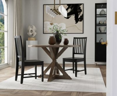 Image showing  Christina Classic Ladder Back Chair, Antique Black