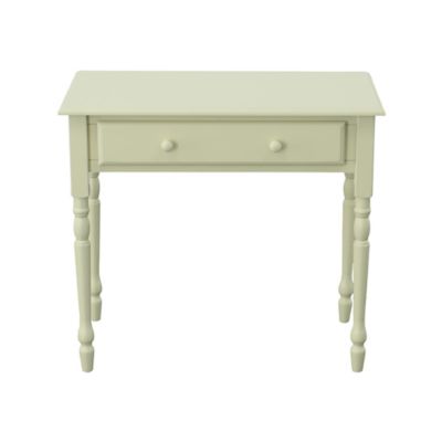 Image showing  Grace Desk with Turned Legs and Drawer, Antique Ivory