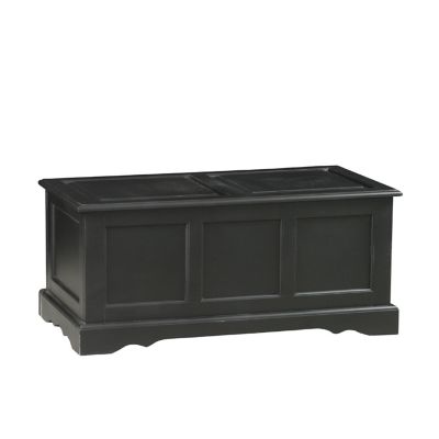 Carolina Chair & Table Havanna Storage Chest, Antique Black