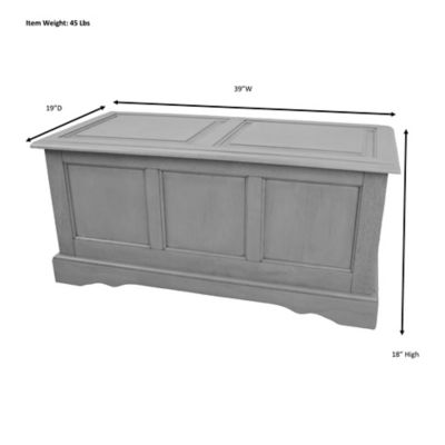 Image showing  Havanna Storage Chest, Antique Black