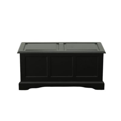 Image showing 5 th Carolina Chair & Table Havanna Storage Chest, Antique Black