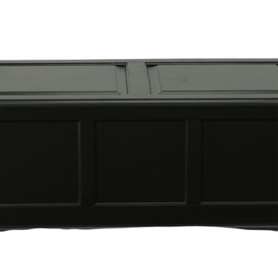 Image showing 6 th Carolina Chair & Table Havanna Storage Chest, Antique Black