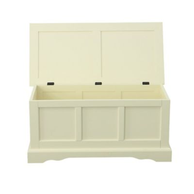 Image showing 5 th Carolina Chair & Table Havanna Storage Chest, Antique Ivory