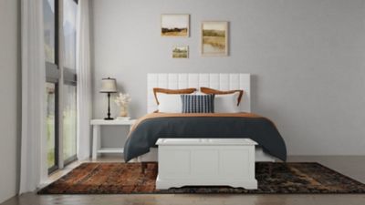 Image showing 6 th Carolina Chair & Table Havanna Storage Chest, Antique Ivory