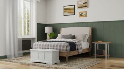 Image showing 7 th Carolina Chair & Table Havanna Storage Chest, Antique Ivory