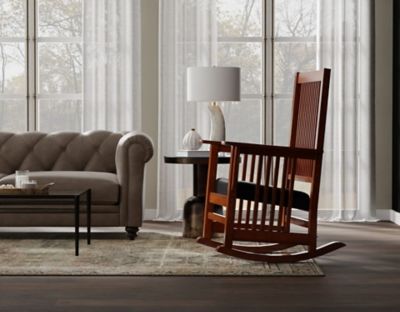 Image showing 5 th Carolina Chair & Table Modern Heirloom Mission Deluxe Rocker Chair