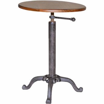 Carolina Chair & Table Round Madison Adjustable-Height Accent Table