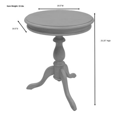 Image showing  Ella Accent Table, Antique Black