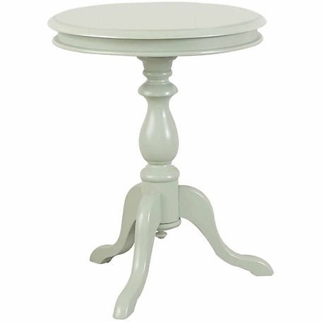 Carolina Chair & Table Ella Accent Table, Antique Ivory