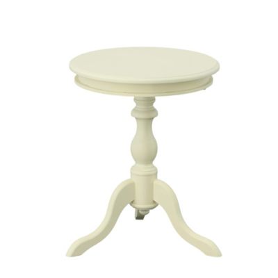 Image showing  Ella Accent Table, Antique Ivory