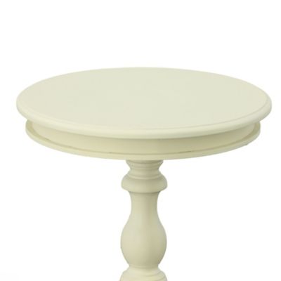 Image showing  Ella Accent Table, Antique Ivory