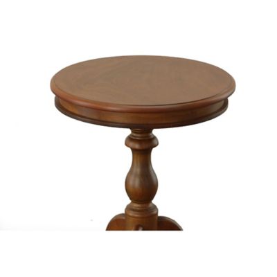 Image showing  Ella Accent Table, Chestnut Stain