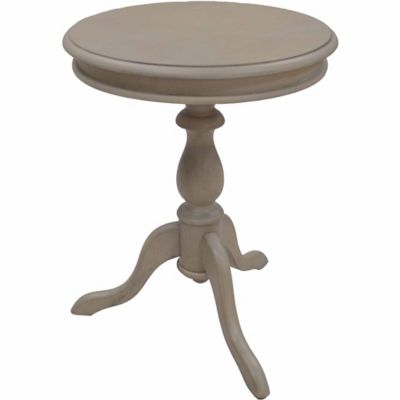 Carolina Chair & Table Ella Accent Table, Weathered Gray