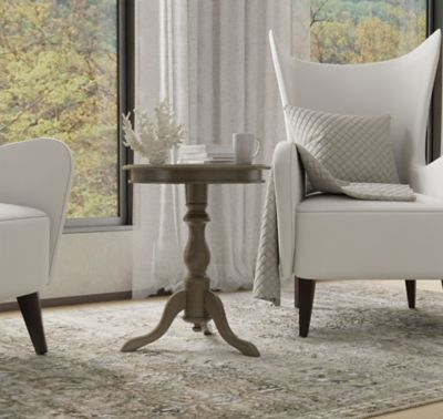 Image showing  Ella Accent Table, Weathered Gray