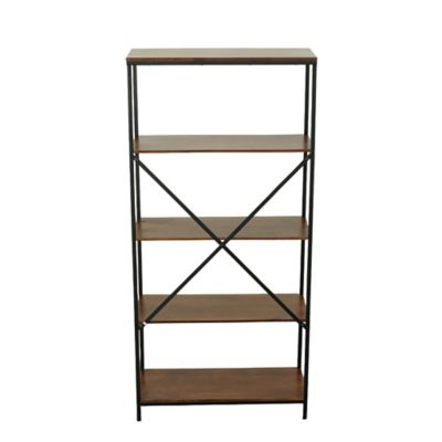 Image showing  5-Shelf Ryan Wooden Bookcase
