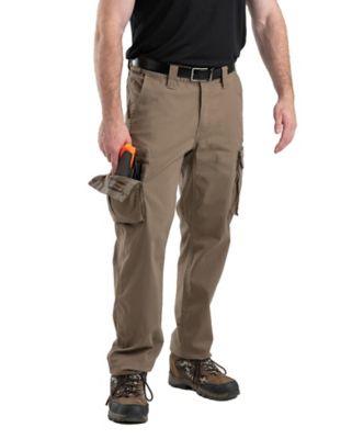 Image showing  Men's Relaxed Fit Mid-Rise Ripstop Cargo Work Pants with Concealed Weapon Pockets