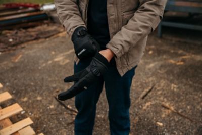 Image showing  Men's Cotton Duck Waterproof Insulated Work Gloves, 1 Pair