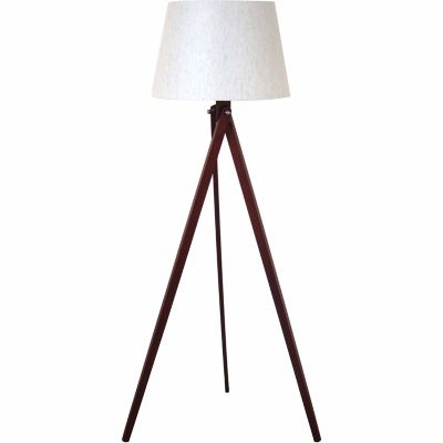 wooden tripod floor lamp