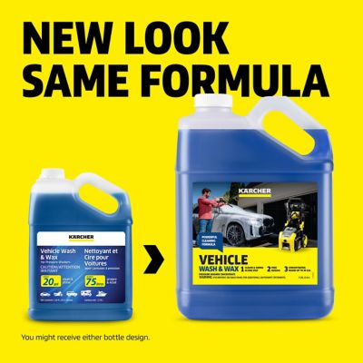 Image showing  1 gal. Vehicle Wash and Wax Pressure Washer Concentrate