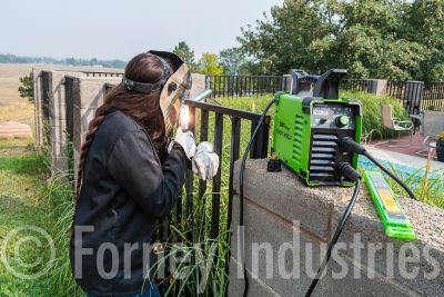 Image showing  120V/90A Easy Weld 100 ST ARC Welder, 12 in. x 5.5 in. x 10 .5 in., 9.65 lb., Welds Up to 3/16 in.