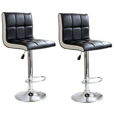 AmeriHome 2-Tone Padded Bar Stools, 265 lb. Capacity, 2 pc.