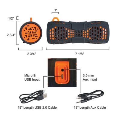 Image showing 6 th Sportsman Water-Resistant Wireless Outdoor Speaker