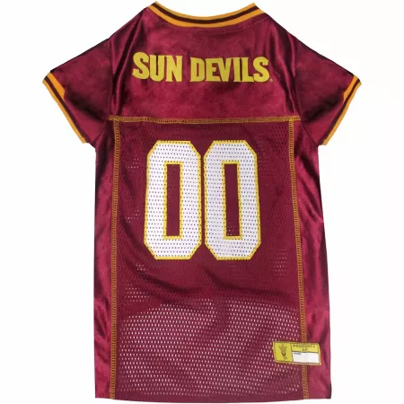 Pets First NCAA Arizona State Sun Devils Pet Jersey Dog Jerseys